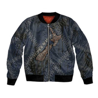 New Zealand She’ll Be Right Bomber Jacket NZ Slang No. 8 Wire Map Pattern