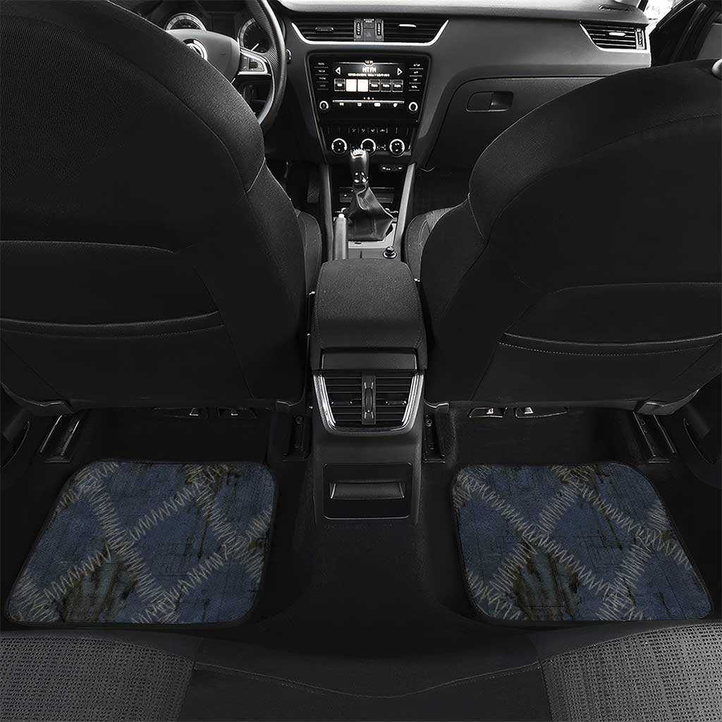 New Zealand She’ll Be Right Car Mats NZ Slang No. 8 Wire Map Pattern
