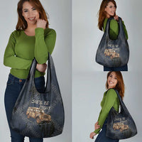 New Zealand She’ll Be Right Grocery Bag NZ Slang No. 8 Wire Map Pattern