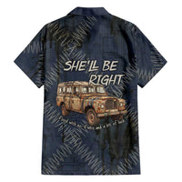 New Zealand She’ll Be Right Hawaiian Shirt NZ Slang No. 8 Wire Map Pattern TS04 - Polynesian Pride
