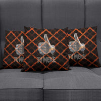 Tu Meke Maori New Zealand Slang Pillow Cover with Glow Neon Step Style TS04 - Polynesian Pride