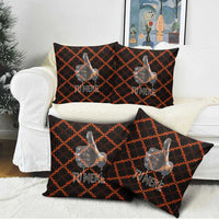 Tu Meke Maori New Zealand Slang Pillow Cover with Glow Neon Step Style TS04 - Polynesian Pride