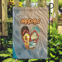 Kiwi Jandal Beach Life Garden Flag New Zealand Flip Flops Ocean Wave Surf Style