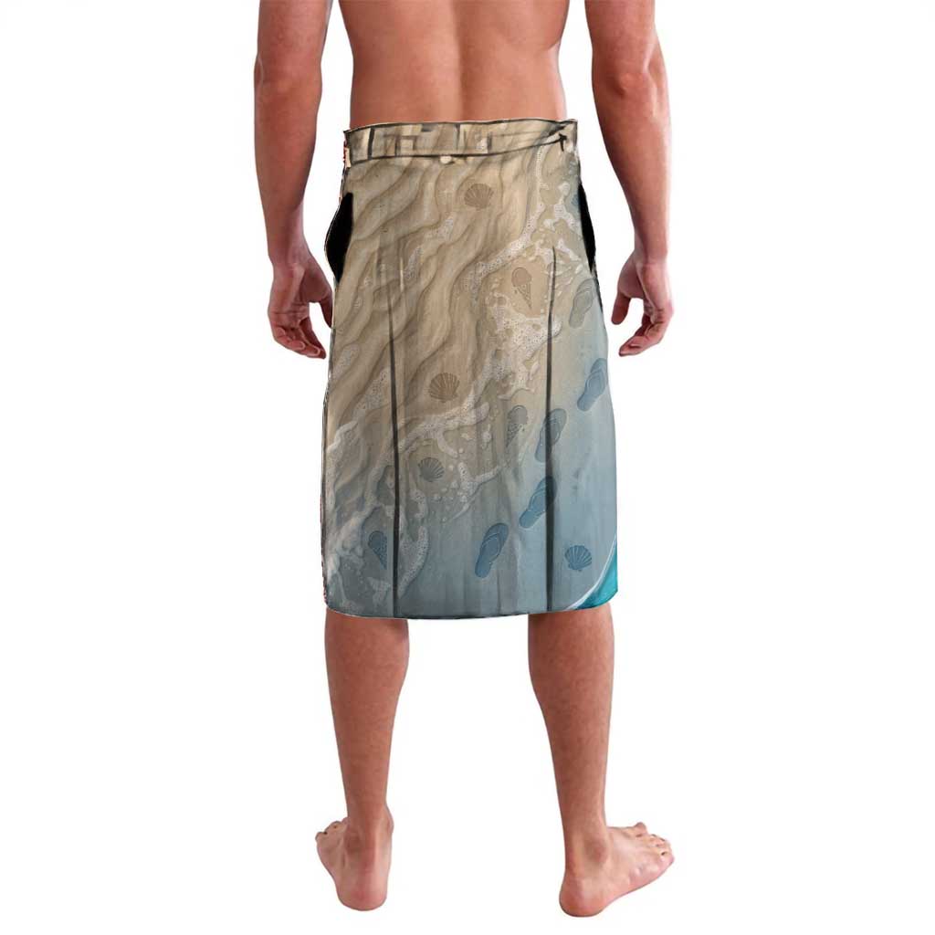 Kiwi Jandal Beach Life Lavalava New Zealand Flip Flops Ocean Wave Surf Style