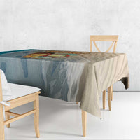 Kiwi Jandal Beach Life Tablecloth New Zealand Flip Flops Ocean Wave Surf Style