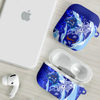 Chuuk Micronesian Roots AirPods Case Polynesian Tribal Pattern Hibiscus Flower And Stingray Art TS04 - Polynesian Pride