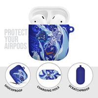 Chuuk Micronesian Roots AirPods Case Polynesian Tribal Pattern Hibiscus Flower And Stingray Art TS04 - Polynesian Pride
