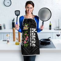Kosrae Nautical Heritage Apron Polynesian Tribal Anchor With Plumeria Tropical Art TS04 - Polynesian Pride