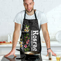 Kosrae Nautical Heritage Apron Polynesian Tribal Anchor With Plumeria Tropical Art TS04 - Polynesian Pride