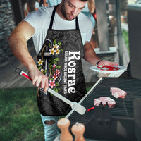 Kosrae Nautical Heritage Apron Polynesian Tribal Anchor With Plumeria Tropical Art TS04 - Polynesian Pride