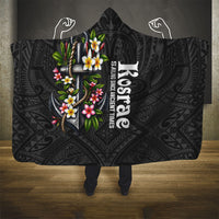 Kosrae Nautical Heritage Hooded Blanket Polynesian Tribal Anchor With Plumeria Tropical Art TS04 - Polynesian Pride