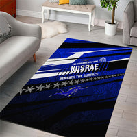 Kosrae Deep Sea Scuba Diving Area Rug Blue Hole Beneath The Surface Coral Reef Graphic Art TS04 - Polynesian Pride