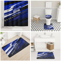 Kosrae Deep Sea Scuba Diving Bathroom Set Blue Hole Beneath The Surface Coral Reef Graphic Art TS04 - Polynesian Pride