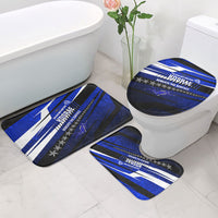 Kosrae Deep Sea Scuba Diving Bathroom Set Blue Hole Beneath The Surface Coral Reef Graphic Art TS04 - Polynesian Pride
