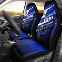 Kosrae Deep Sea Scuba Diving Car Seat Cover Blue Hole Beneath The Surface Coral Reef Graphic Art TS04 - Polynesian Pride