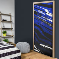 Kosrae Deep Sea Scuba Diving Door Cover Blue Hole Beneath The Surface Coral Reef Graphic Art TS04 - Polynesian Pride