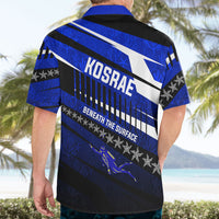 Kosrae Deep Sea Scuba Diving Hawaiian Shirt Blue Hole Beneath The Surface Coral Reef Graphic Art TS04 - Polynesian Pride