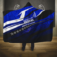 Kosrae Deep Sea Scuba Diving Hooded Blanket Blue Hole Beneath The Surface Coral Reef Graphic Art TS04 - Polynesian Pride