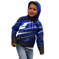 Kosrae Deep Sea Scuba Diving Kid Hoodie Blue Hole Beneath The Surface Coral Reef Graphic Art TS04 - Polynesian Pride