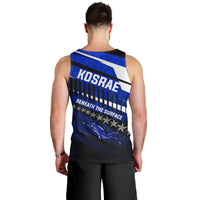 Kosrae Deep Sea Scuba Diving Men Tank Top Blue Hole Beneath The Surface Coral Reef Graphic Art TS04 - Polynesian Pride