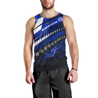 Kosrae Deep Sea Scuba Diving Men Tank Top Blue Hole Beneath The Surface Coral Reef Graphic Art TS04 - Polynesian Pride