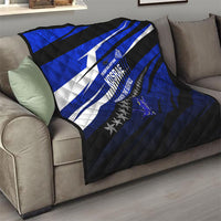 Kosrae Deep Sea Scuba Diving Quilt Blue Hole Beneath The Surface Coral Reef Graphic Art TS04 - Polynesian Pride