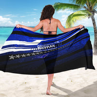Kosrae Deep Sea Scuba Diving Sarong Blue Hole Beneath The Surface Coral Reef Graphic Art TS04 - Polynesian Pride