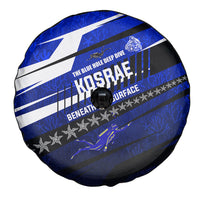 Kosrae Deep Sea Scuba Diving Spare Tire Cover Blue Hole Beneath The Surface Coral Reef Graphic Art TS04 - Polynesian Pride