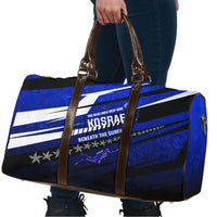 Kosrae Deep Sea Scuba Diving Travel Bag Blue Hole Beneath The Surface Coral Reef Graphic Art TS04 - Polynesian Pride