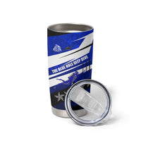 Kosrae Deep Sea Scuba Diving Tumbler Cup Blue Hole Beneath The Surface Coral Reef Graphic Art TS04 - Polynesian Pride