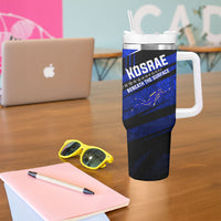 Kosrae Deep Sea Scuba Diving Tumbler With Handle Blue Hole Beneath The Surface Coral Reef Graphic Art TS04 - Polynesian Pride
