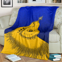 Kosrae Fafa Culinary Heritage Blanket Kosraean Gold Taro Tradition Illustration With Coconut Leaves TS04 - Polynesian Pride