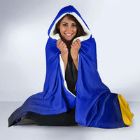 Kosrae Fafa Culinary Heritage Hooded Blanket Kosraean Gold Taro Tradition Illustration With Coconut Leaves TS04 - Polynesian Pride