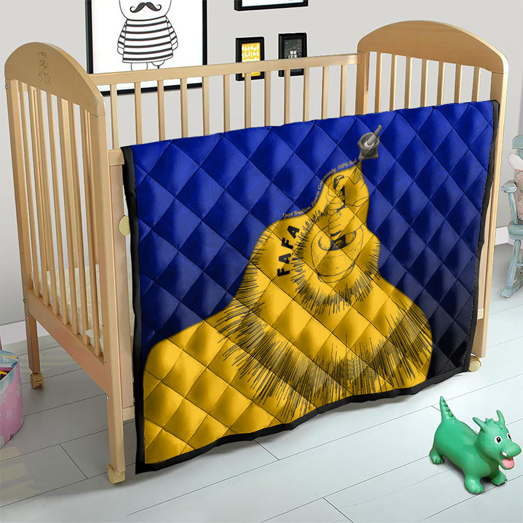 Kosrae Fafa Culinary Heritage Quilt Kosraean Gold Taro Tradition Illustration With Coconut Leaves TS04 - Polynesian Pride