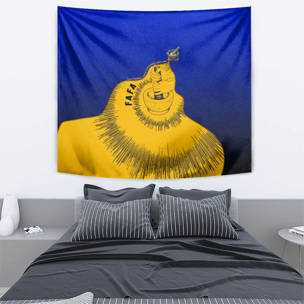 Kosrae Fafa Culinary Heritage Tapestry Kosraean Gold Taro Tradition Illustration With Coconut Leaves TS04 - Polynesian Pride