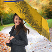 Kosrae Fafa Culinary Heritage Umbrella Kosraean Gold Taro Tradition Illustration With Coconut Leaves TS04 - Polynesian Pride