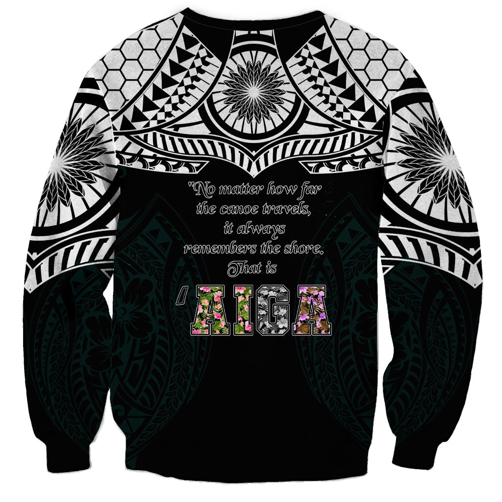 AIGA Always In Gods Arms Samoa Sweatshirt Polynesian Tribal Tattoo Art Family Heritage Faith TS04 - Polynesian Pride
