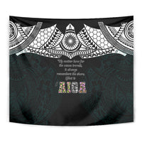 AIGA Always In Gods Arms Samoa Tapestry Polynesian Tribal Tattoo Art Family Heritage Faith TS04 - Polynesian Pride