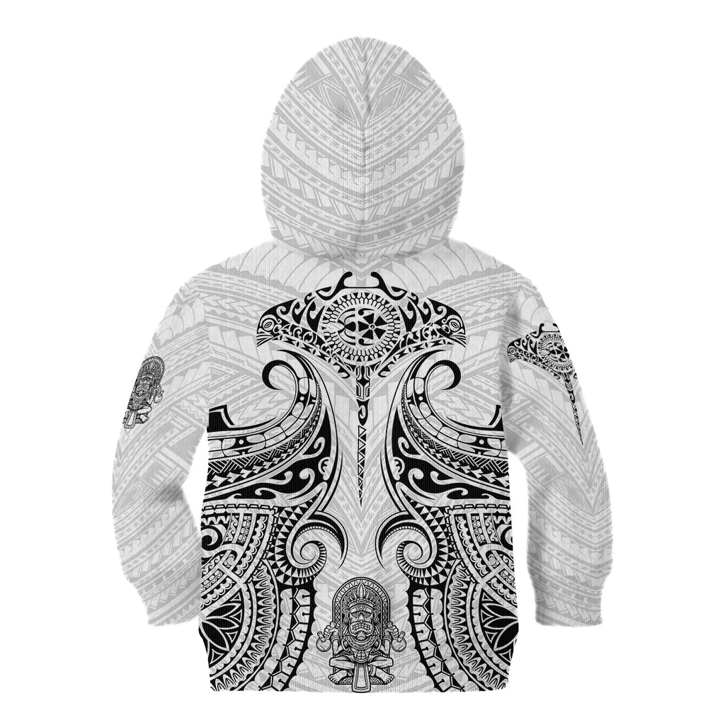 Hawaii Polynesian Kid Hoodie Warrior symbol TS04 - Polynesian Pride