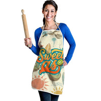 NZ Slang Sweet As Kiwi Shaka Sign Apron New Zealand Surfboards Sun and Tropical Beach Retro TS04 - Polynesian Pride