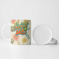 NZ Slang Sweet As Kiwi Shaka Sign Ceramic Mug New Zealand Surfboards Sun and Tropical Beach Retro TS04 - Polynesian Pride