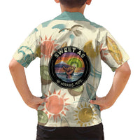 NZ Slang Sweet As Kiwi Shaka Sign Hawaiian Shirt New Zealand Surfboards Sun and Tropical Beach Retro TS04 - Polynesian Pride