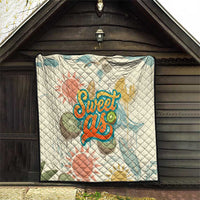 NZ Slang Sweet As Kiwi Shaka Sign Quilt New Zealand Surfboards Sun and Tropical Beach Retro TS04 - Polynesian Pride