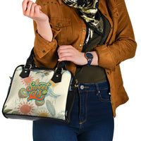 NZ Slang Sweet As Kiwi Shaka Sign Shoulder Handbag New Zealand Surfboards Sun and Tropical Beach Retro