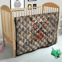 Choice Bro Graffiti Handshake Quilt New Zealand Slang Fern Brick Wall and Urban Street Art TS04 - Polynesian Pride