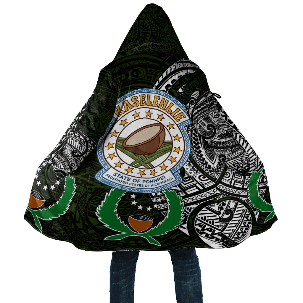 Pohnpei Federated States Of Micronesia Cloak Polynesian Tribal Heritage Art With Kaselehlie State Seal