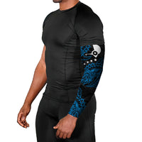 Yap Island Tribal Heritage Arm Sleeves Micronesian Polynesian Tattoo Pattern Blue Black Cultural Art TS04 - Polynesian Pride