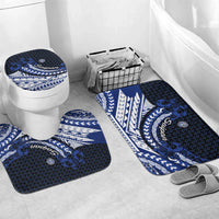 Northern Mariana Islands Saipan Bathroom Set Polynesian Tribal Pattern - Commonwealth Seal Art