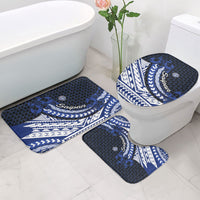 Northern Mariana Islands Saipan Bathroom Set Polynesian Tribal Pattern - Commonwealth Seal Art