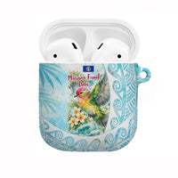 Saipan CMNI AirPods Case Polynesian Northern Mariana Islands Fruit Dove Watercolor